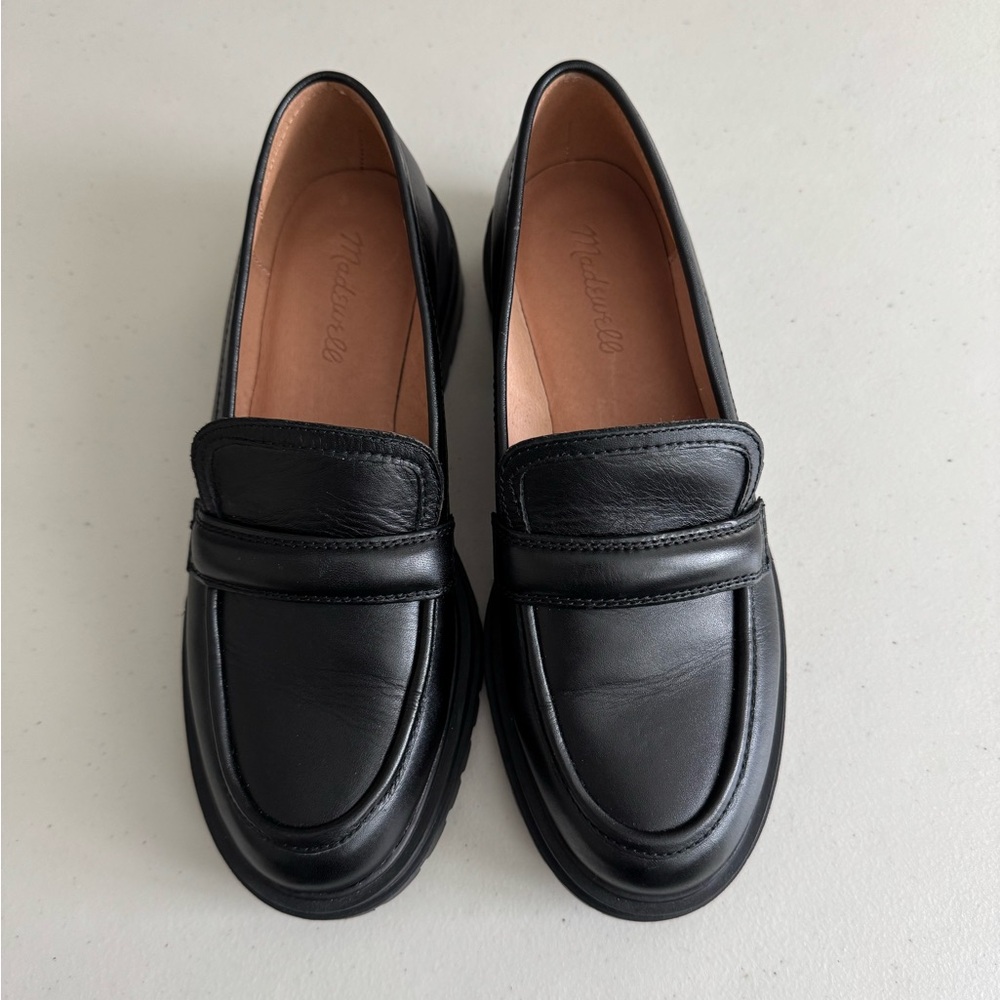Madewell The Bradley Lugsole Loafer in Leather